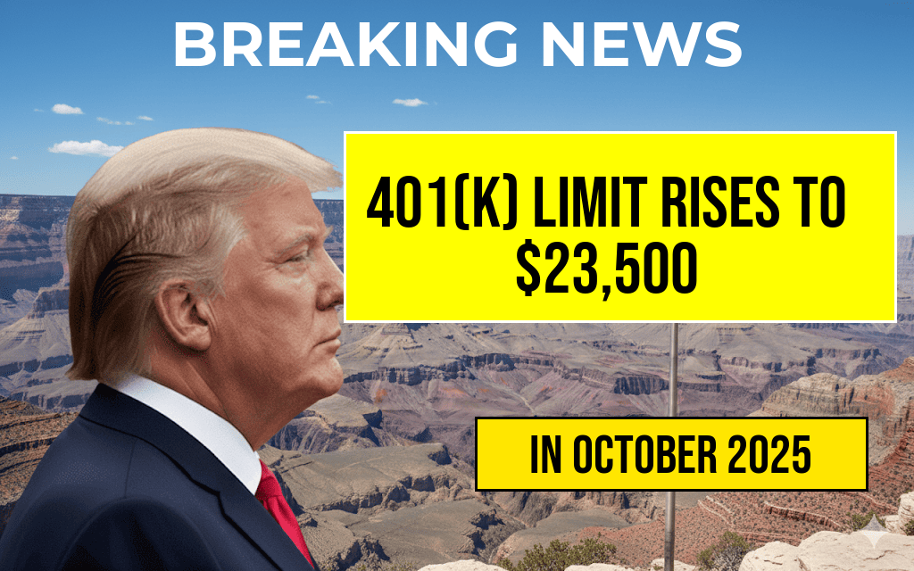 401(k) Contribution Limit Soars to 23,500 for Employees in 2025