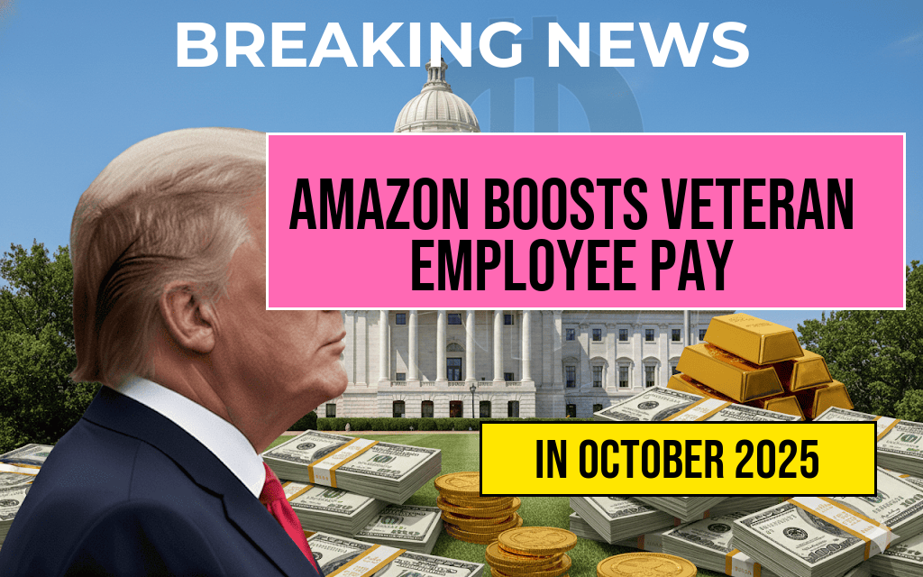 Amazon Rewards Long-Serving Employees with a $1.90 Hourly Pay Increase This Month