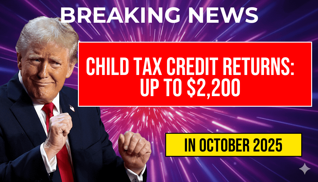 Child Tax Credit Returns: Eligible Families Can Receive Up to $2,200 Per Child Next Year