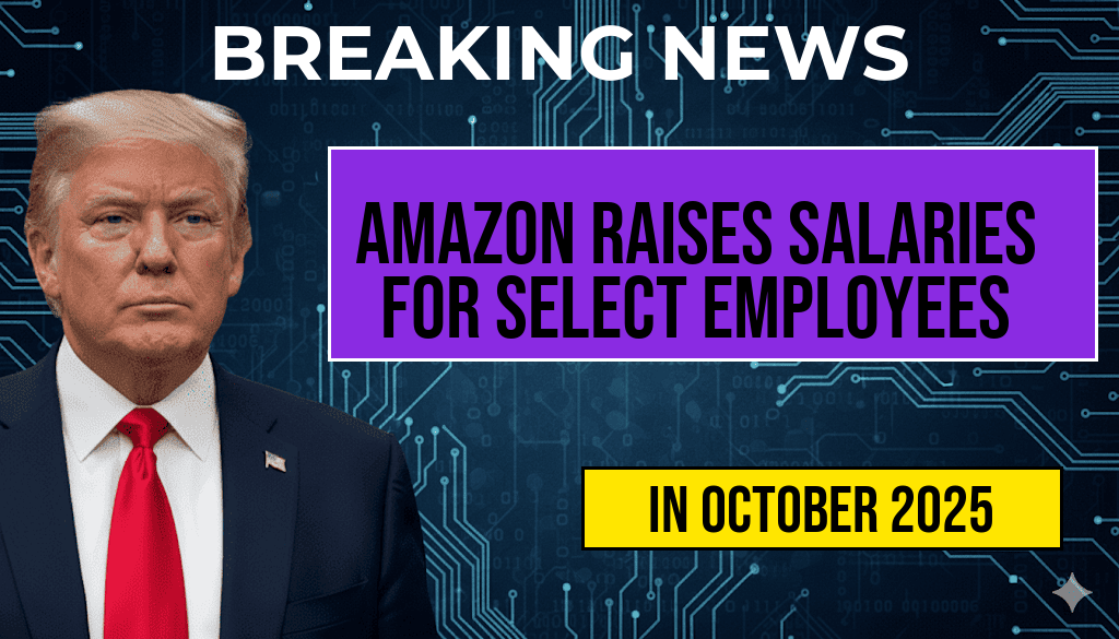 Corporate Giant Raises Salaries: Selected Amazon Employees to Receive an Additional $1,600 Annually