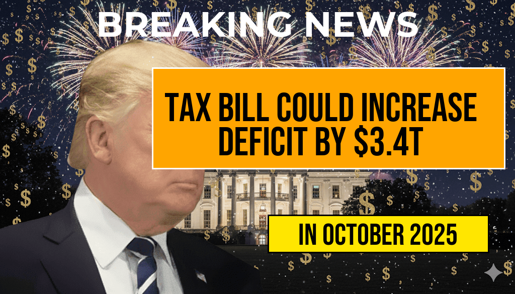 Taxpayer Alert: The ‘One Big Beautiful Bill’ Will Increase the Deficit by Three Point Four Trillion Dollars